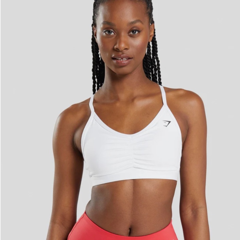 Gymshark ruched sports bra